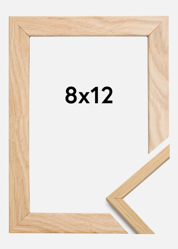 Ramme Edsbyn Akrylglass Eik 8x12 Cm