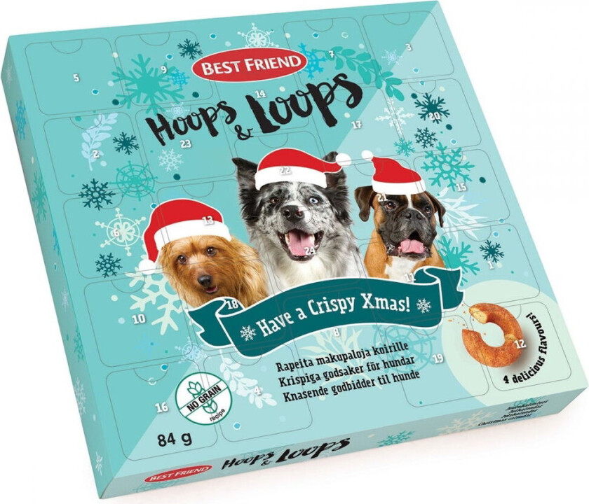 Xmas Julekalender Hoops & Loops 84 g
