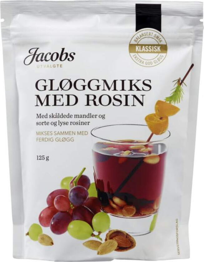 Gløggmiks m/Rosin 125g