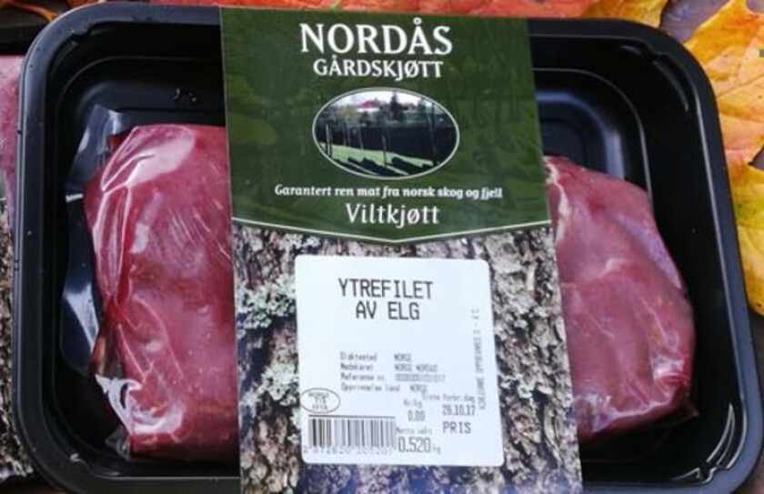 Elg Ytrefilet Gårdskjøtt