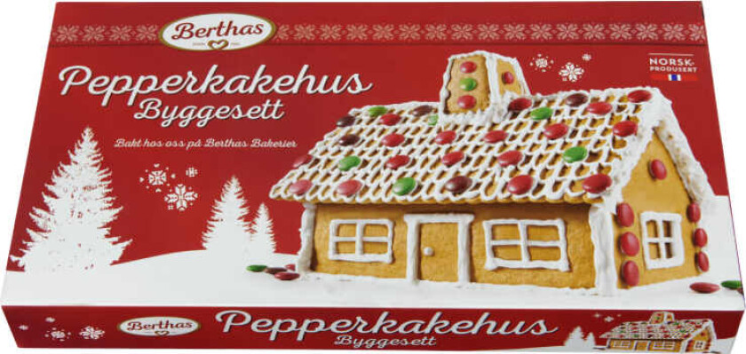 Pepperkakehus Byggesett 380g