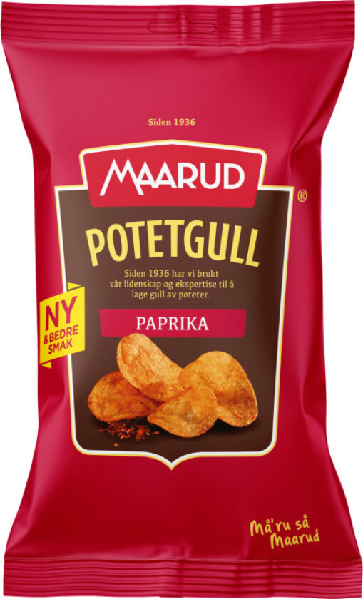 Potetgull Paprika 40g