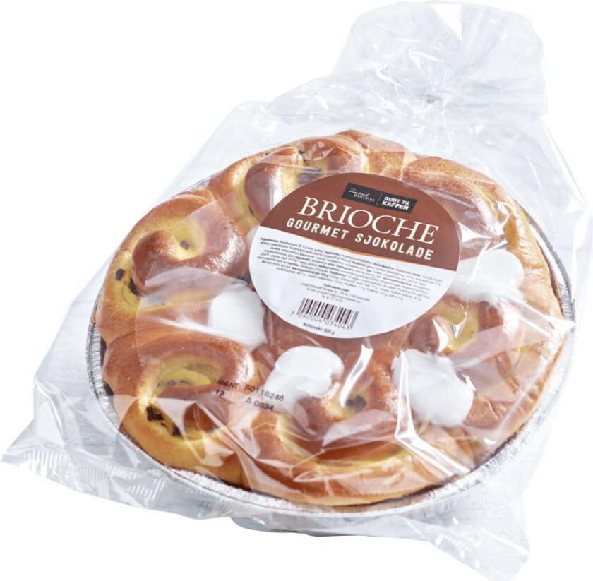 Brioche Gourmet m/Sjokolade 500g