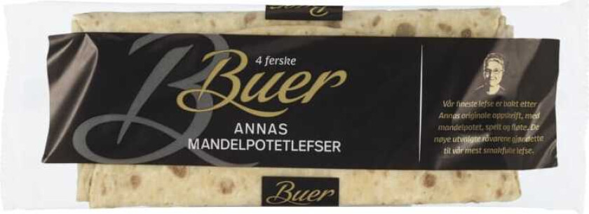 Buer Mandelpotetlefser 4stk