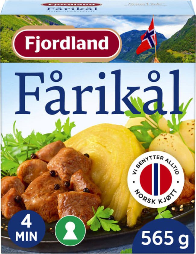 Fjordland Fårikål med Poteter 565g
