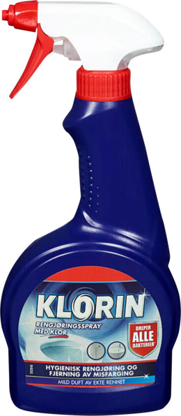 Klorin Rengjøring m/Klor 500ml Spray