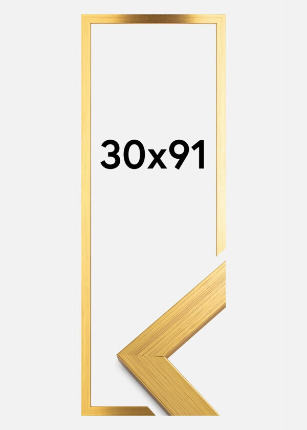 Ramme Gold Wood 30x91 Cm