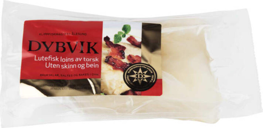 Lutefisk Loins u/Skinn&Ben Ca450g