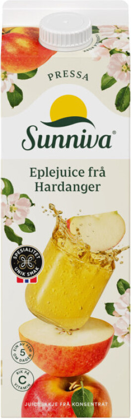 Eplejuice Hardanger Premium 1l Sunniva