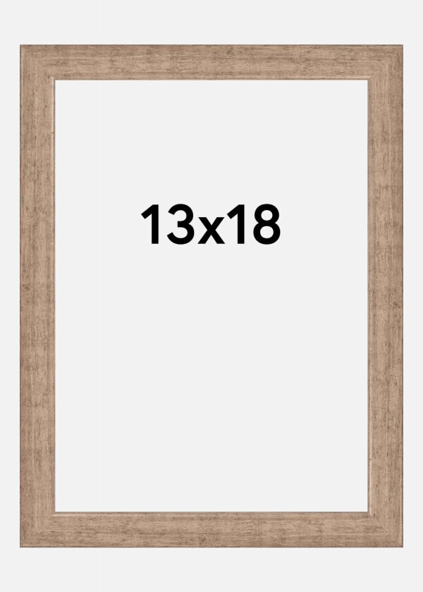 Ramme Liv Akrylglass Grå 13x18 Cm