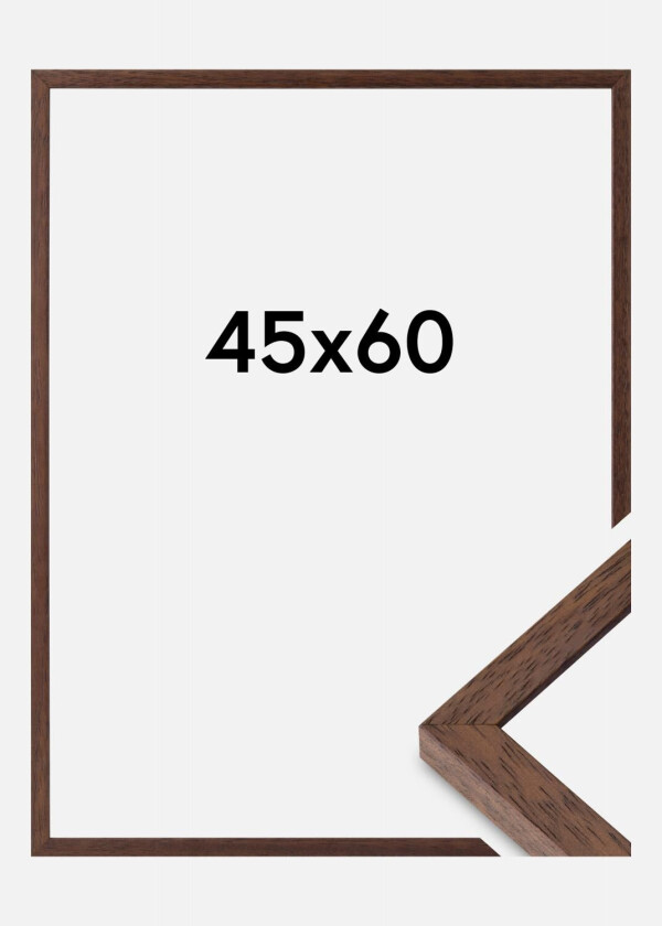 Ramme Ares Akrylglass Teak 45x60 Cm