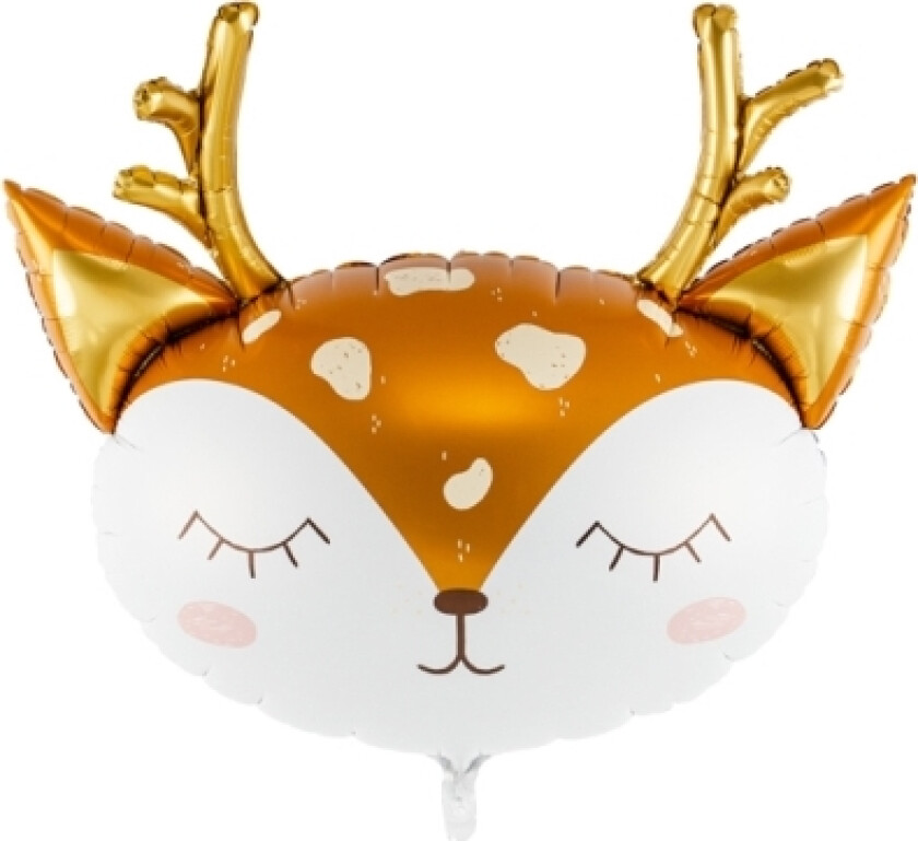 Partydeco Balon Foliowy Jelonek, 73X64cm, Mix One Size