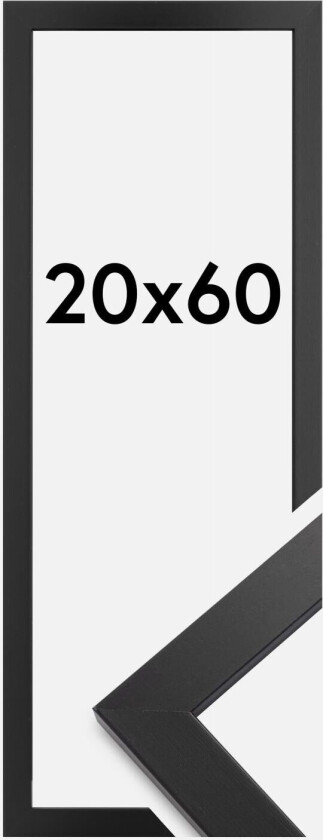 Ramme Black Wood 20x60 Cm