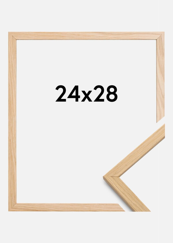 Ramme Edsbyn Akrylglass Eik 24x28 Cm