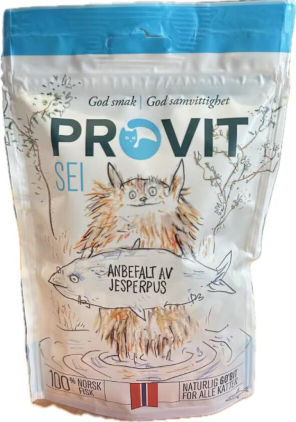Katt Frysetørket Sei 30g