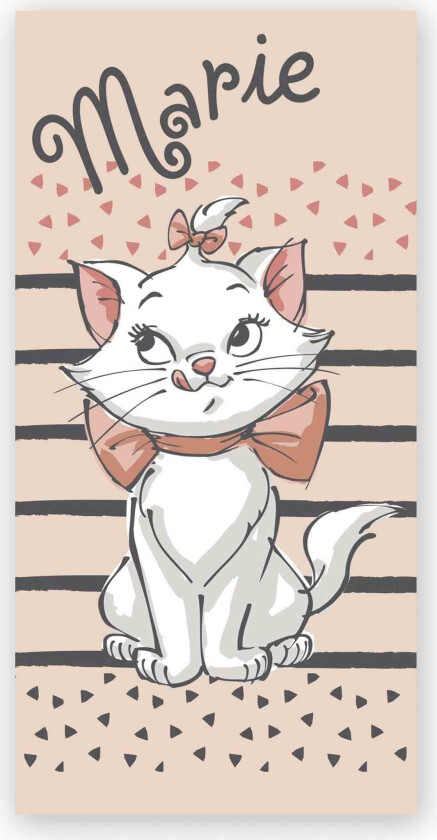 Badehåndkle - 70x140 cm - Aristocats Marie - 100% bomull