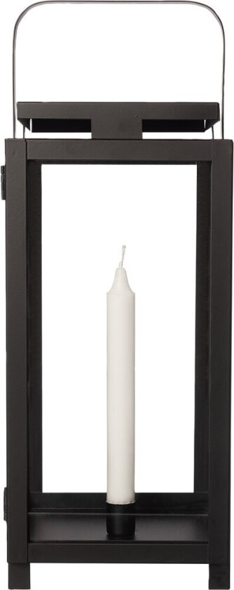 Ernst lyslykt for kronelys 16x43 cm Svart