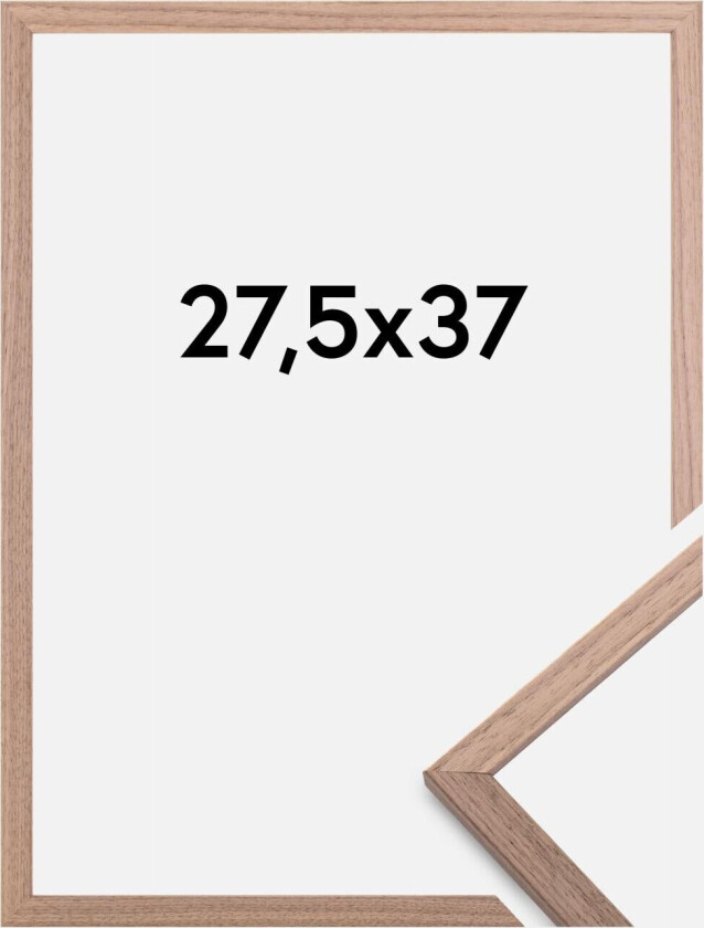 Ramme Edsbyn Lys Valnøtt 27,5x37 Cm
