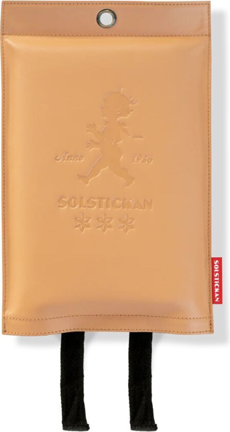 Solstickan brannteppe skinn 120 x 120 cm Lyst skinn