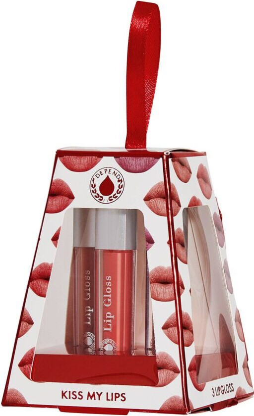 Kiss My Lips Lipgloss Set 3x2ml
