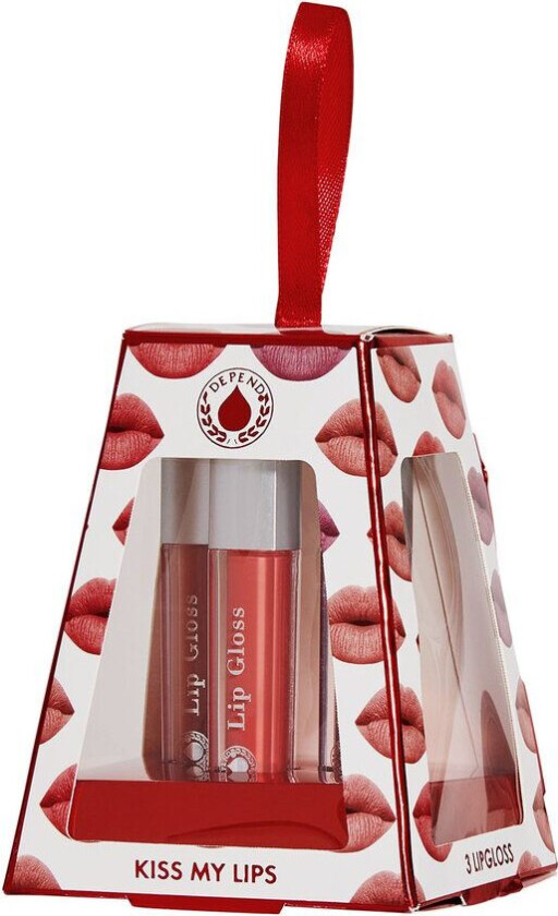 Bilde av Kiss My Lips Lipgloss Set 3x2ml