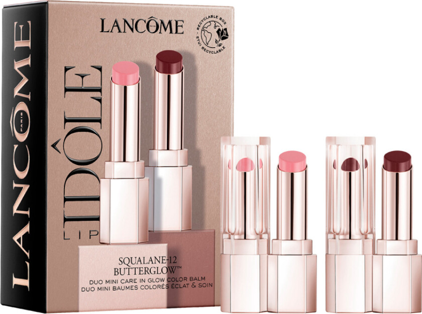 Lip Idôle Squalane-12 Butterglow Glowy Color Balm Mini Lip Kit