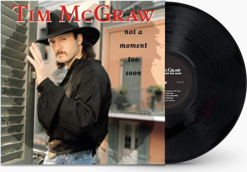 Tim McGraw Not A Moment Too Soon LP/Vinyl
