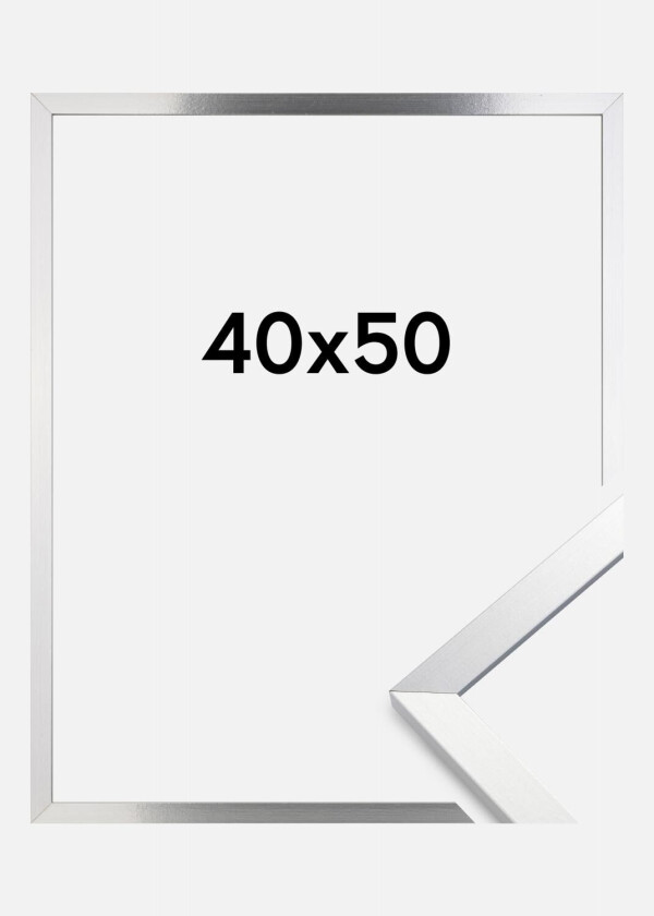 Ramme Trendy Sølv 40x50 Cm