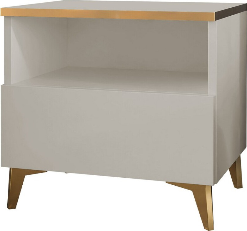 Royston Nattbord 50 cm - Beige