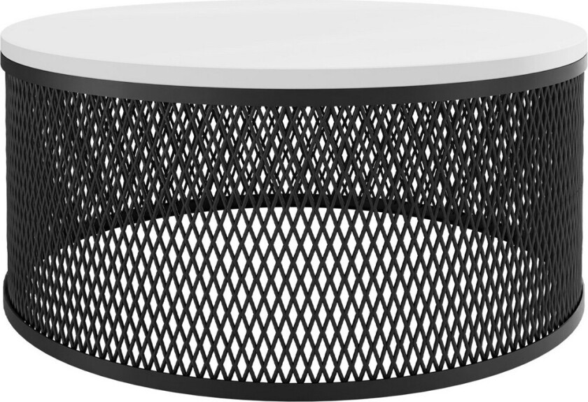 Elani Sofabord 58 cm - Svart/Hvit