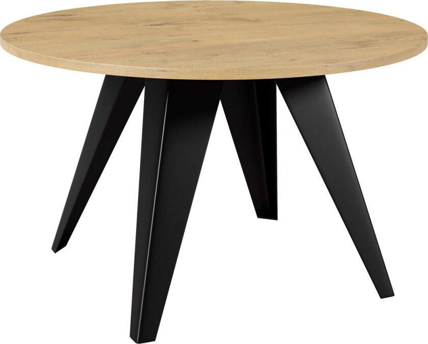 Festus Sofabord 75 cm - Svart/Beige