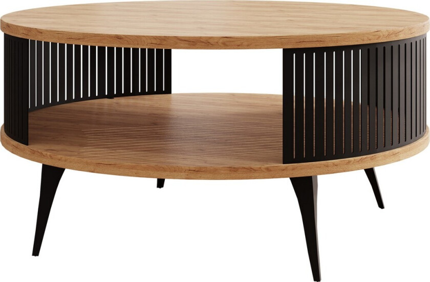 Galia Sofabord 75 cm - Svart/Beige