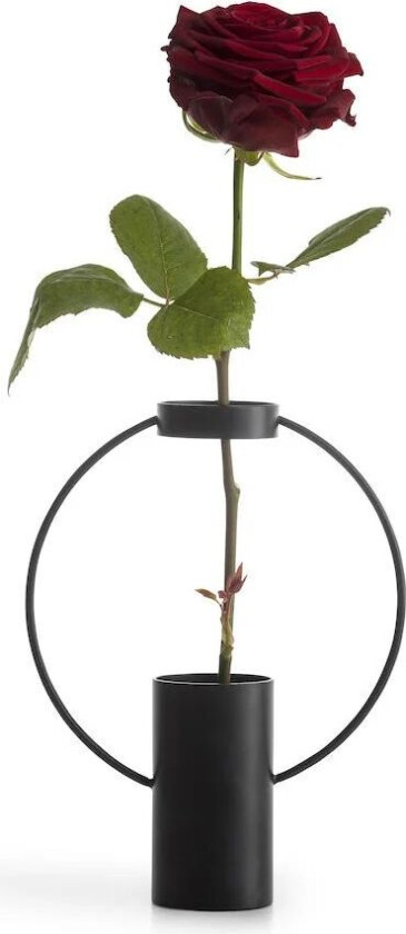 Moon vase 21 cm Svart