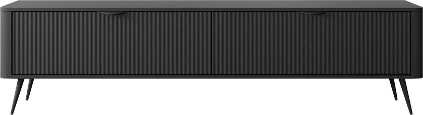 Forba TV-benk 200 cm - Svart
