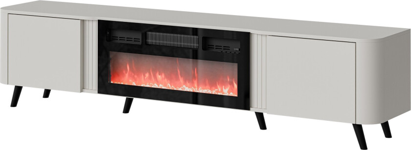 Clement TV-benk 200 cm - Beige