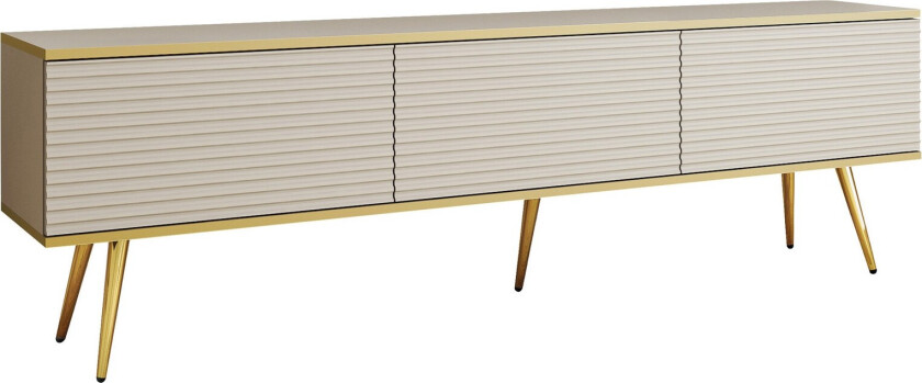 Edson TV-benk 175 cm - Beige/Gull