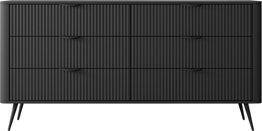 Forba Kommode 164 cm - Svart