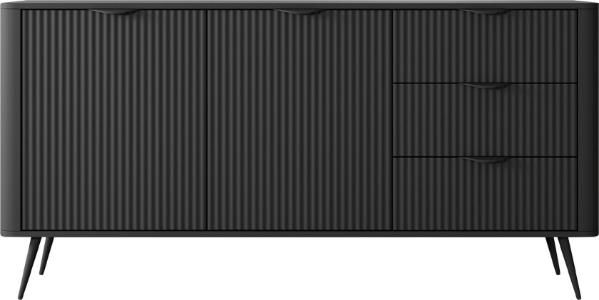 Forba Kommode 164 cm - Svart