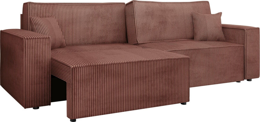 Hobson Sofa 3-seter - Brun