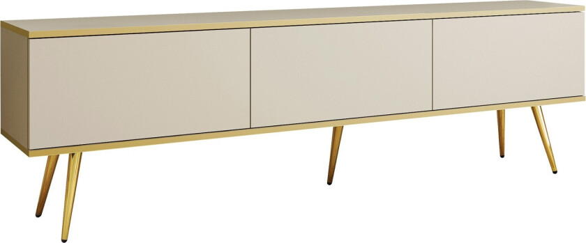 Edson TV-benk 175 cm - Beige/Gull