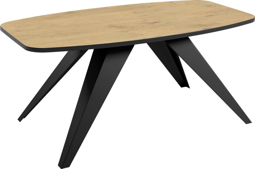 Hilts Sofabord 120 cm - Svart/Beige