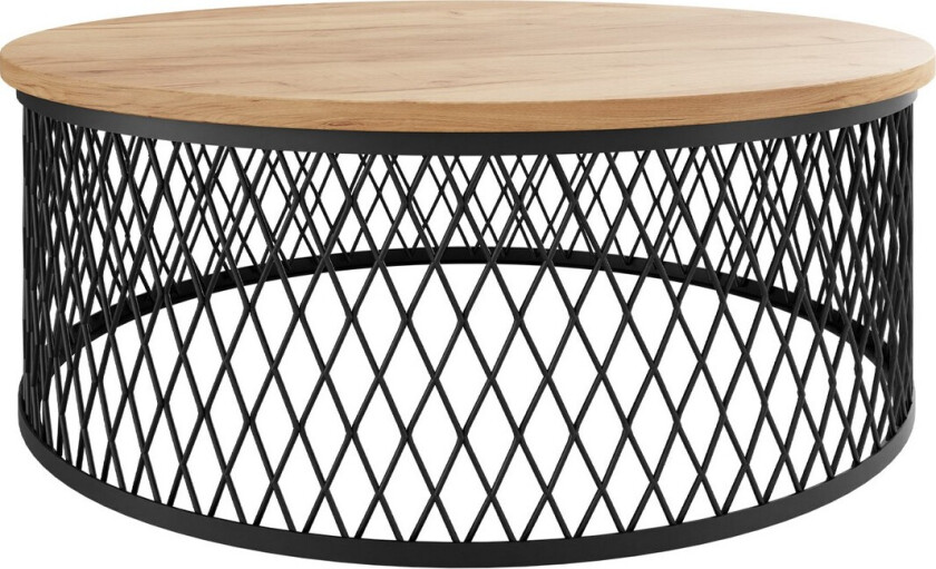 Egan Sofabord 75 cm - Svart/Beige