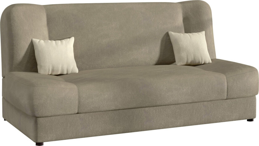 Abron Sofa 3-seter - Beige/Brun