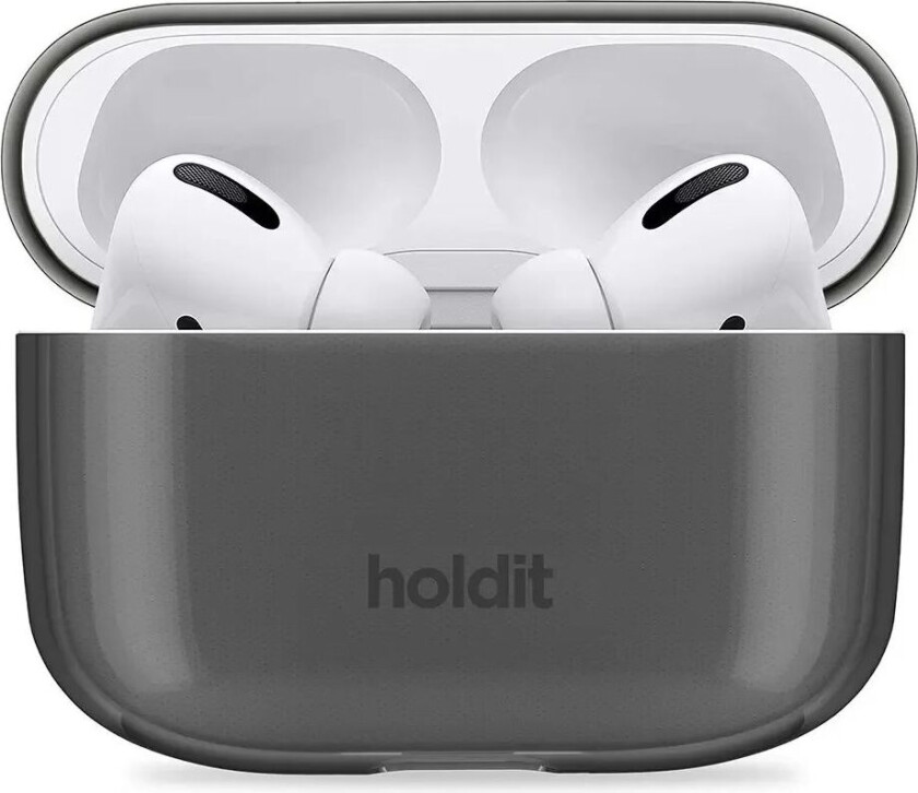 Holdit Apple AirPods Pro Seethru Case Deksel - Svart
