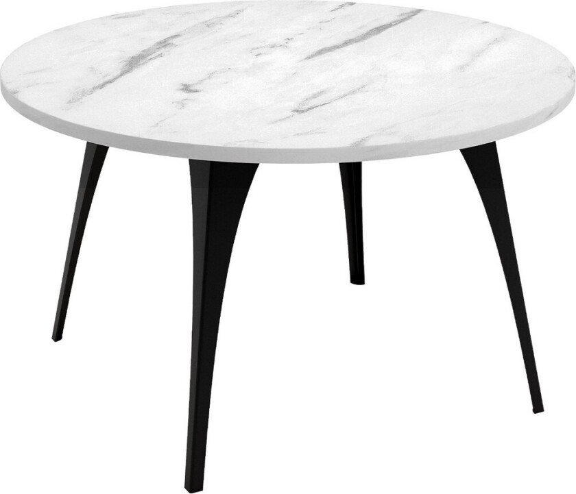 Sayumi Sofabord 75 cm - Svart/Lys grå