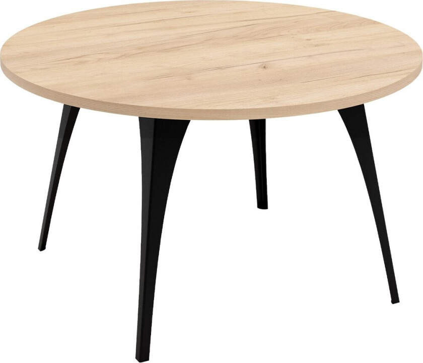 Sayumi Sofabord 75 cm - Svart/Beige