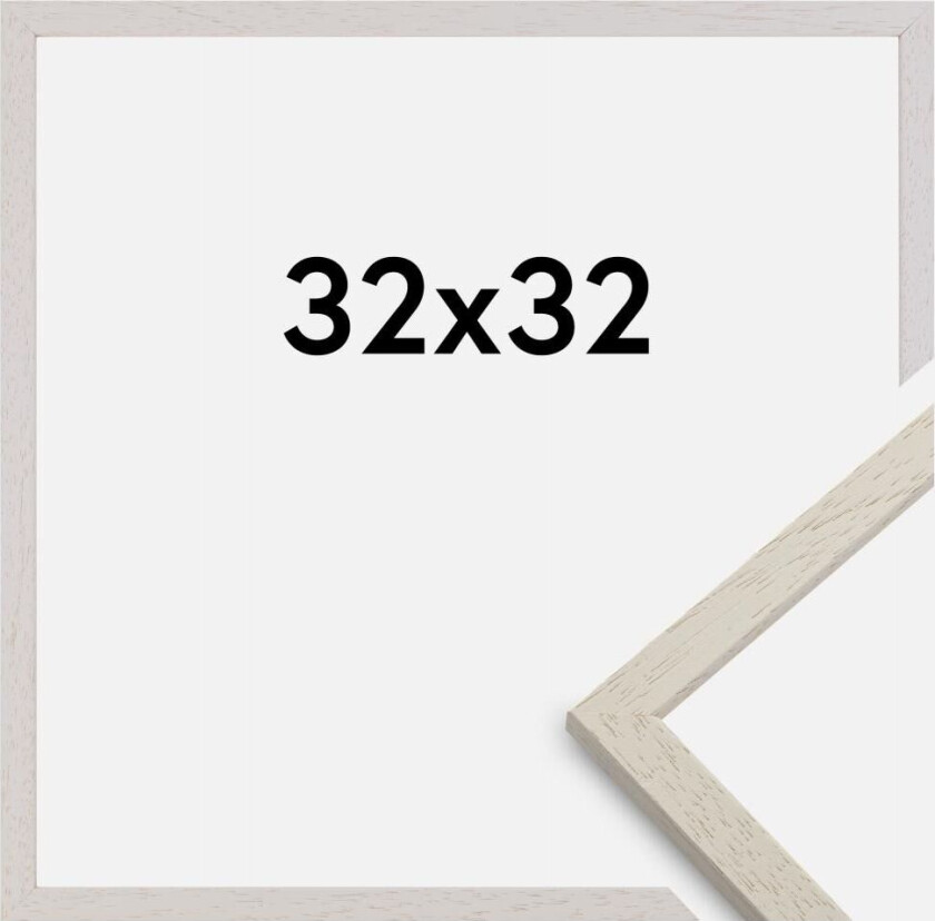 Ramme Edsbyn Akrylglass Sand 32x32 Cm