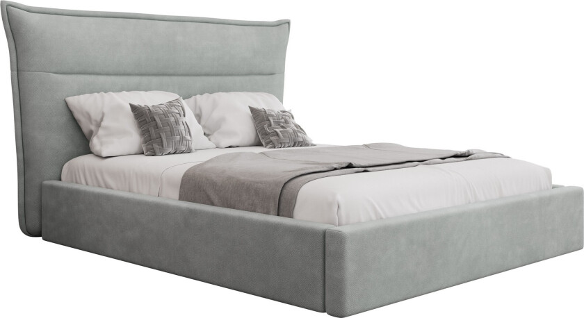 Gare Sengeramme 160x200 cm - Lys grå