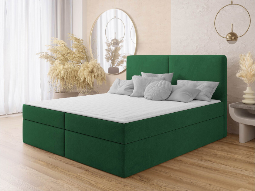 Garris Sengpakke Kontinentalseng 120x200 cm - Grønn