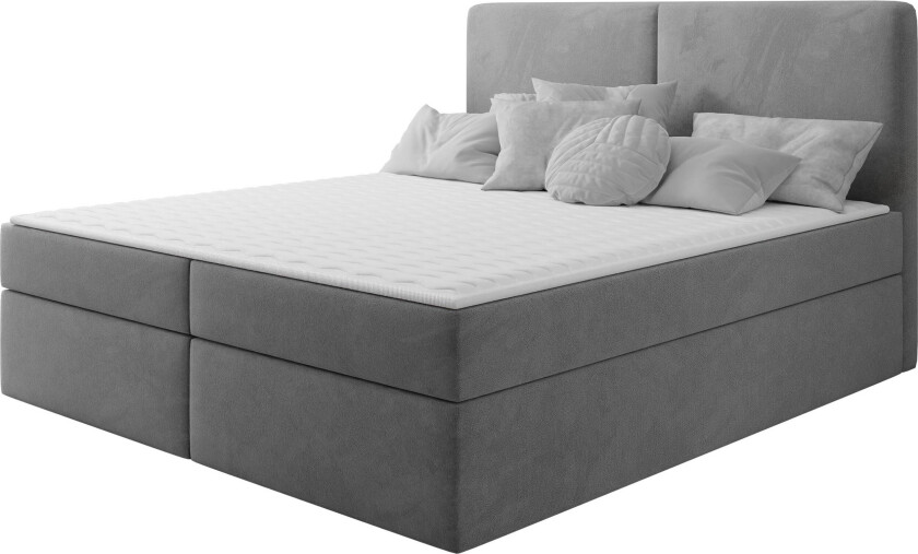 Garris Sengpakke Kontinentalseng 120x200 cm - Grå